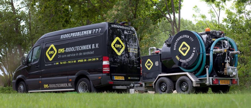 Riool ontstoppen door EMS Riooltechniek